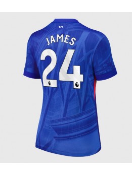 Billige Chelsea Reece James #24 Hjemmedrakt Dame 2025-26 Kortermet